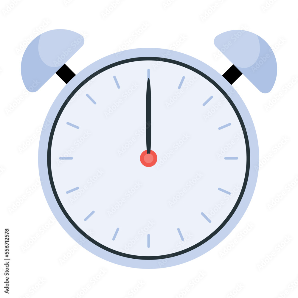 Grab this flat icon of timepiece Grab this flat icon of timepiece