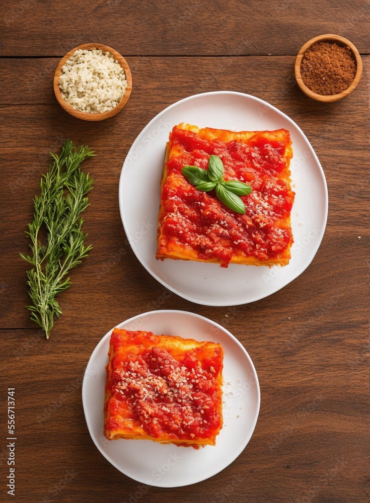 pizza with sauce and basil pizza with sauce and basil