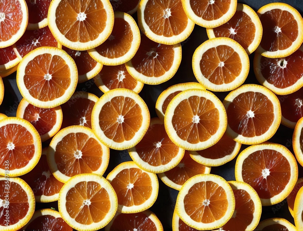 tangerines and oranges on a flat background tangerines and oranges on a flat background