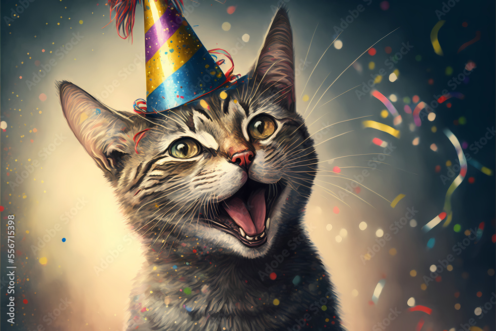 Party Time Cat