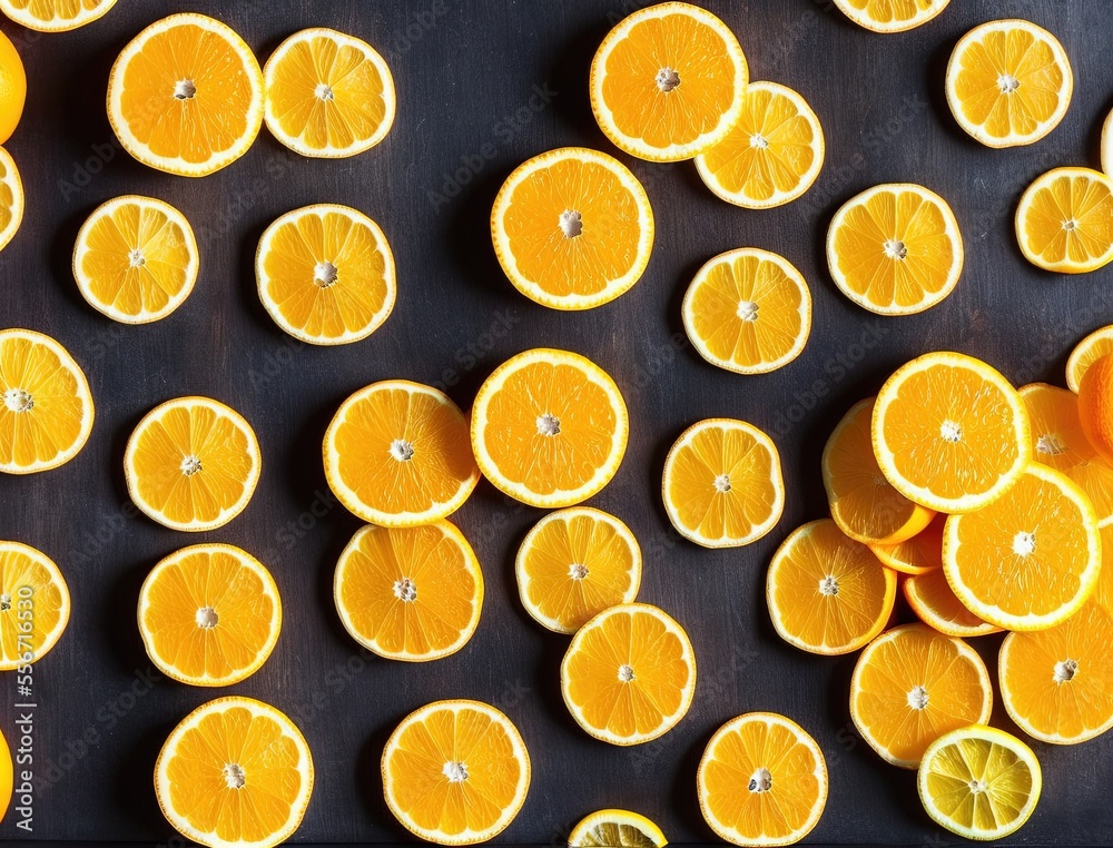 tangerines and oranges on a flat background tangerines and oranges on a flat background