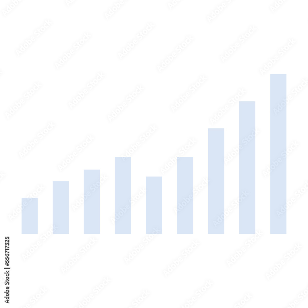 Modern icon of data analysis in flat style Modern icon of data analysis in flat style