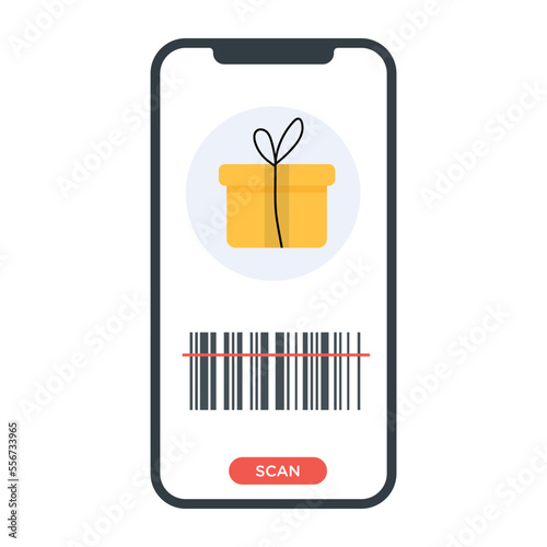 Modern flat illustration of loyalty offer 