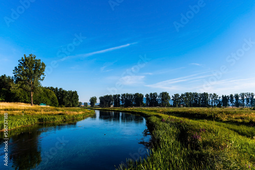 Landscape of the Licko-senjska zupanija area, Croatia. photo