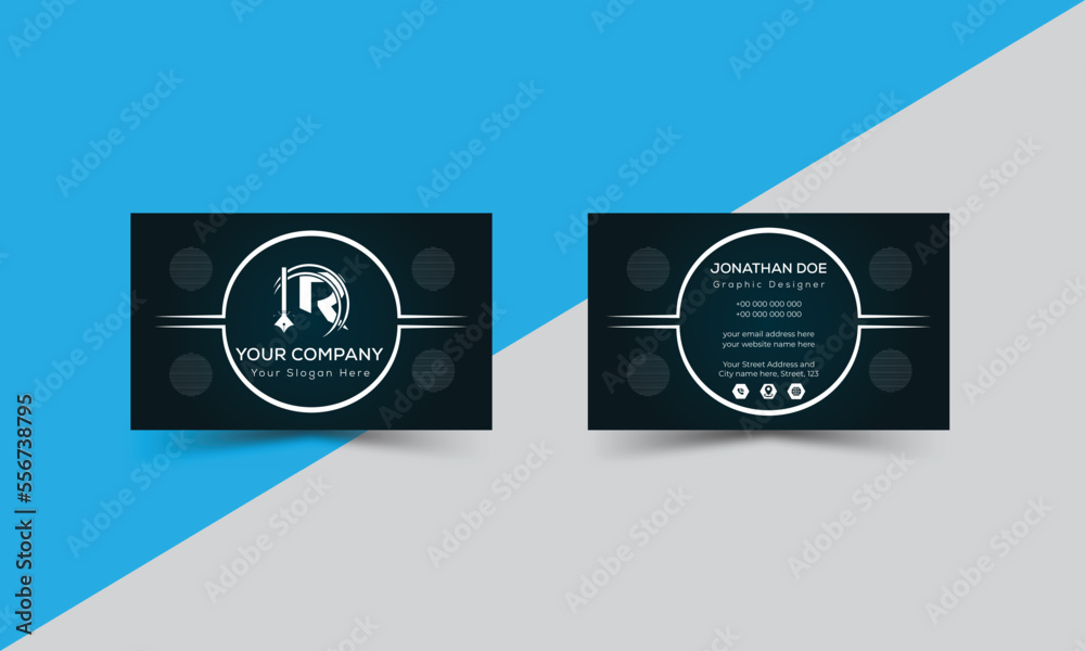 
Business Card, Modern Business Card Design, 
Simple Business Card Layout