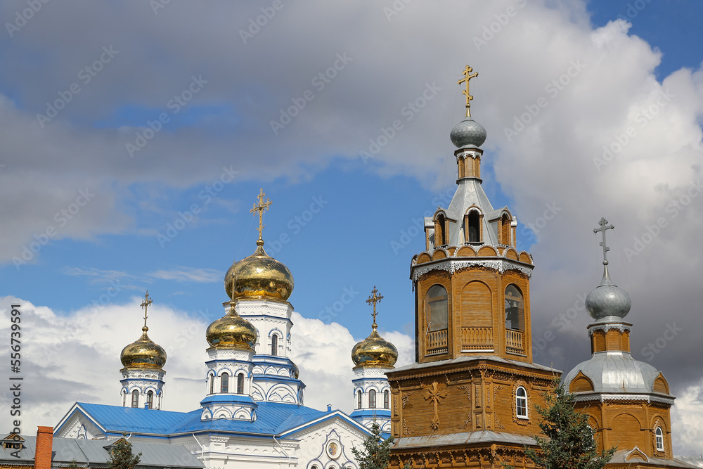 The Tikhvin Monastery of the Dormition of the Mother of God, Russia, Chuvash Republic