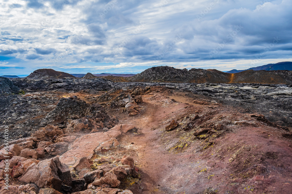 Obraz premium Krafla Vulcano (Iceland)