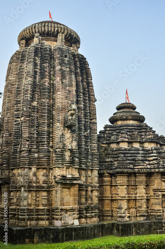 Chitrakarini Temple, Lingaraja Temple Complex; Bhubaneswar, Odisha, Indi photo