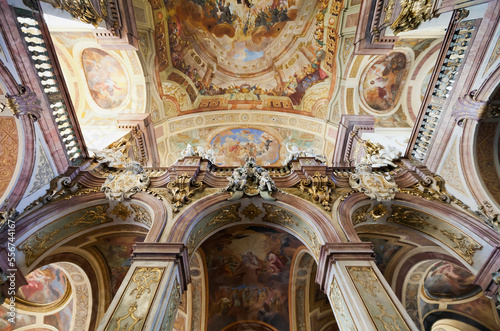 Interior of the Church of the Holy Name of Jesus, Wroclaw,Poland photo