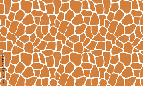 Giraffe skin seamless pattern