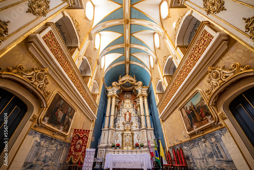 Main altarpiece of the Church of the Blessed Sacrament at Rua do Passo; Salvador, Bahia, Brazil photo