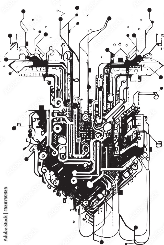 Heart circuit board 