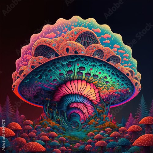 mushroom neon 2