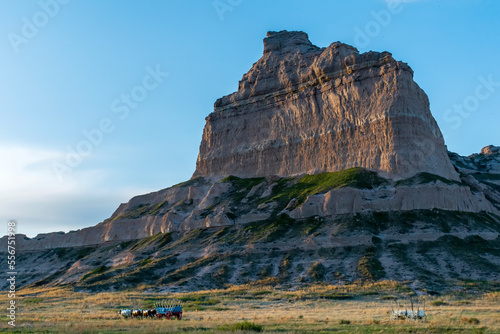 Scotts Bluff National Monument; Nebraska, United States of America photo