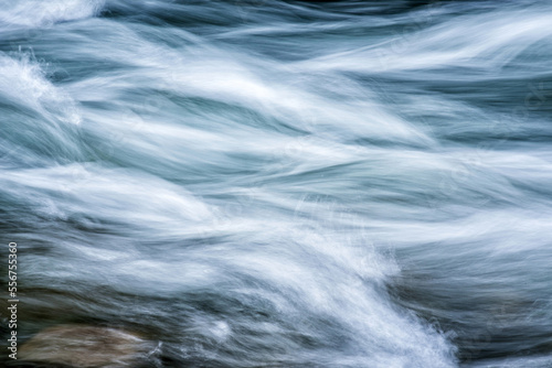 Smoky Mountain River In Motion