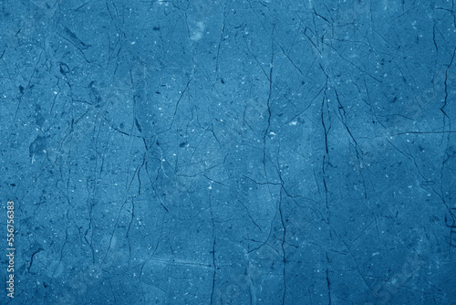 Blue wall stucco texture as background