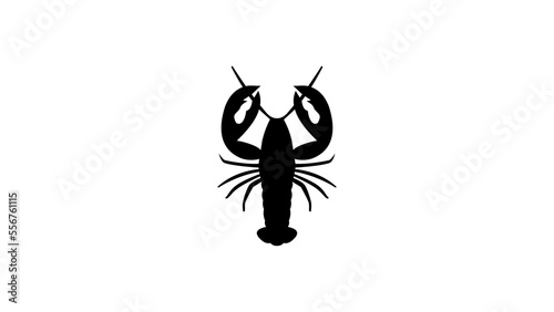 Lobster silhouette