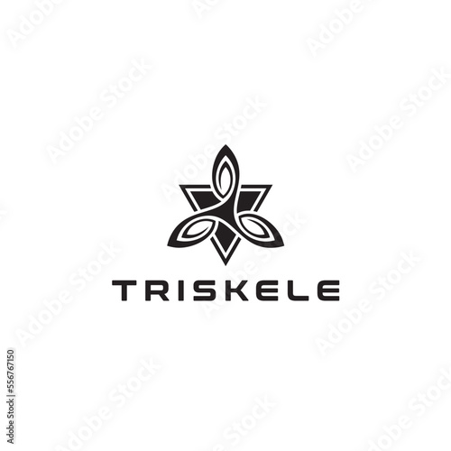 MODERN TRISKELE VECTOR LOGO