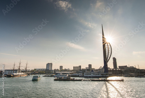 Spinnaker Tower in Portsmouth, England. photo