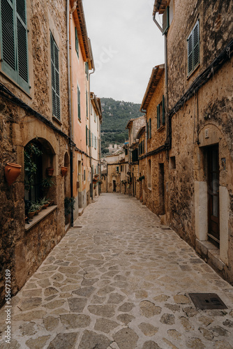 Fototapeta Naklejka Na Ścianę i Meble -  The village of Valldemossa in Mallorca Spain