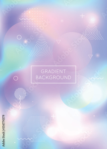 Geometric Design. Simple Flyer. Vibrant Dots. Violet Round Presentation. Shiny Halftone Magazine. Magic Layout. Minimal Shape. Rainbow Background. Purple Geometric Design