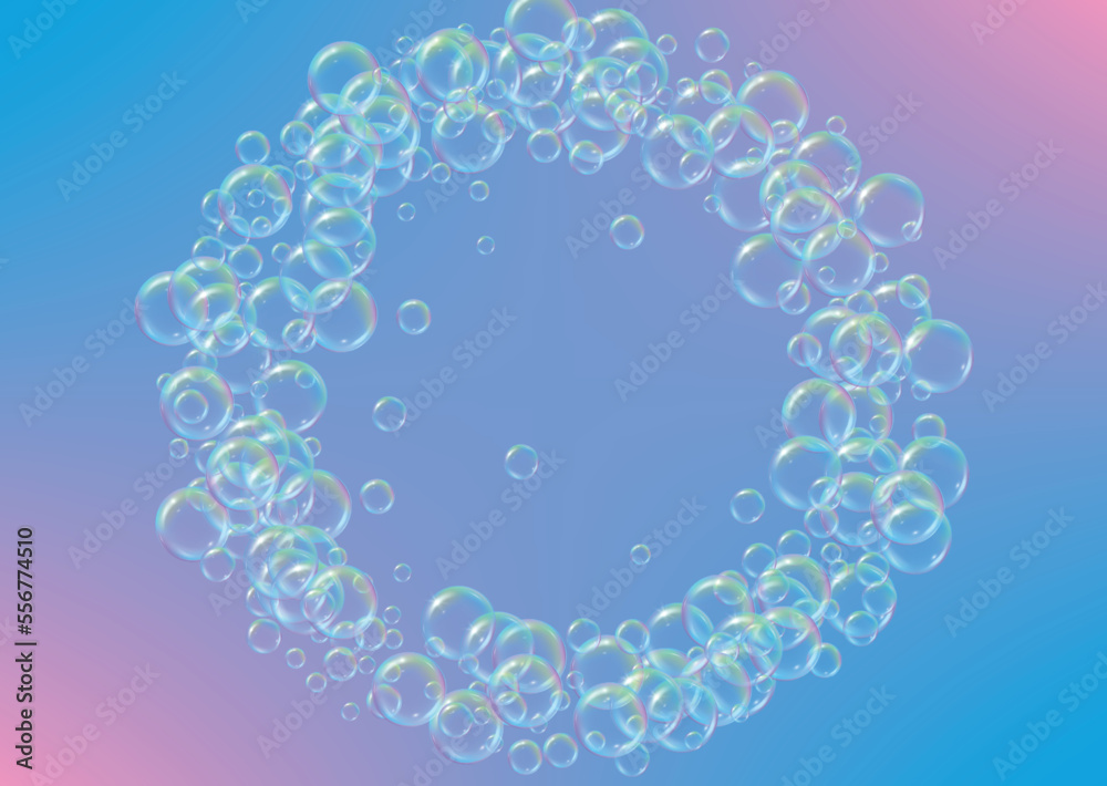 Shampoo bubble. Detergent bath foam, suds and soap for bathtub. Shampoo bubble. Detergent bath foam, suds and soap for bathtub.