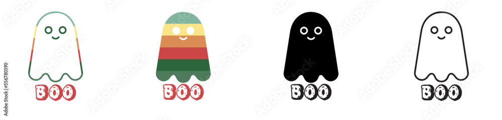 Halloween Cute Boo Ghost Halloween Cute Boo Ghost
