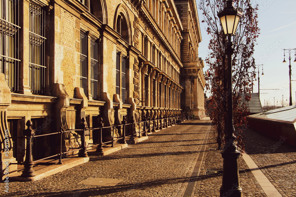 Fototapeta premium street in the town