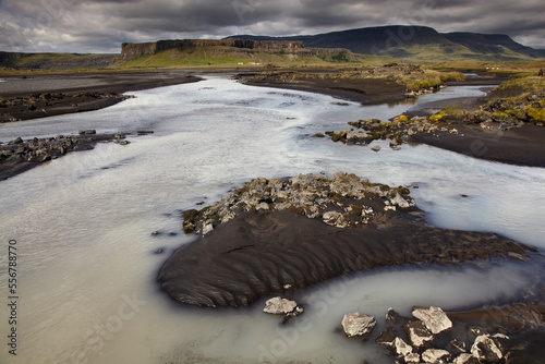 Brunna River, near Nupur, on the south coast of Iceland; Iceland photo