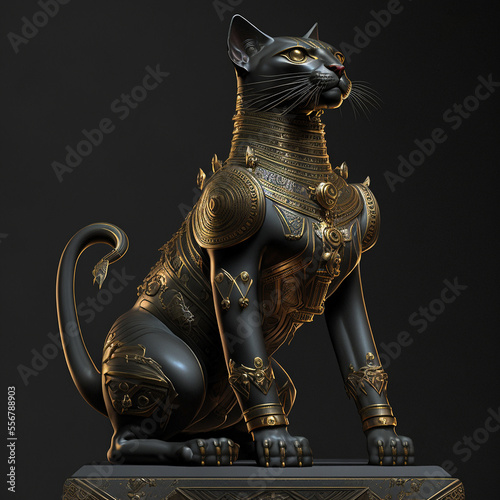 Ancient Egyptian cat, goddess of Egypt