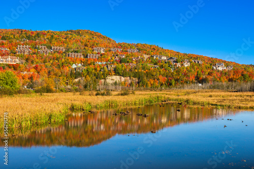 Accommodations at Mont Tremblant Ski Resort Village in Quebec, Canada; Mont-Tremblant, Quebec, Canada photo