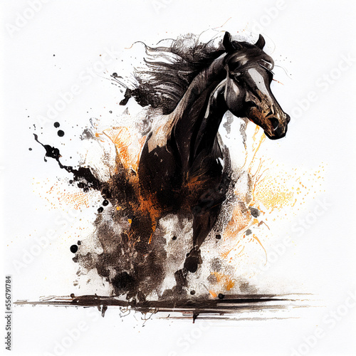 Spirit Animal Horse - By Generative AI