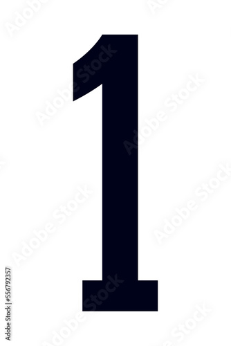 number one icon