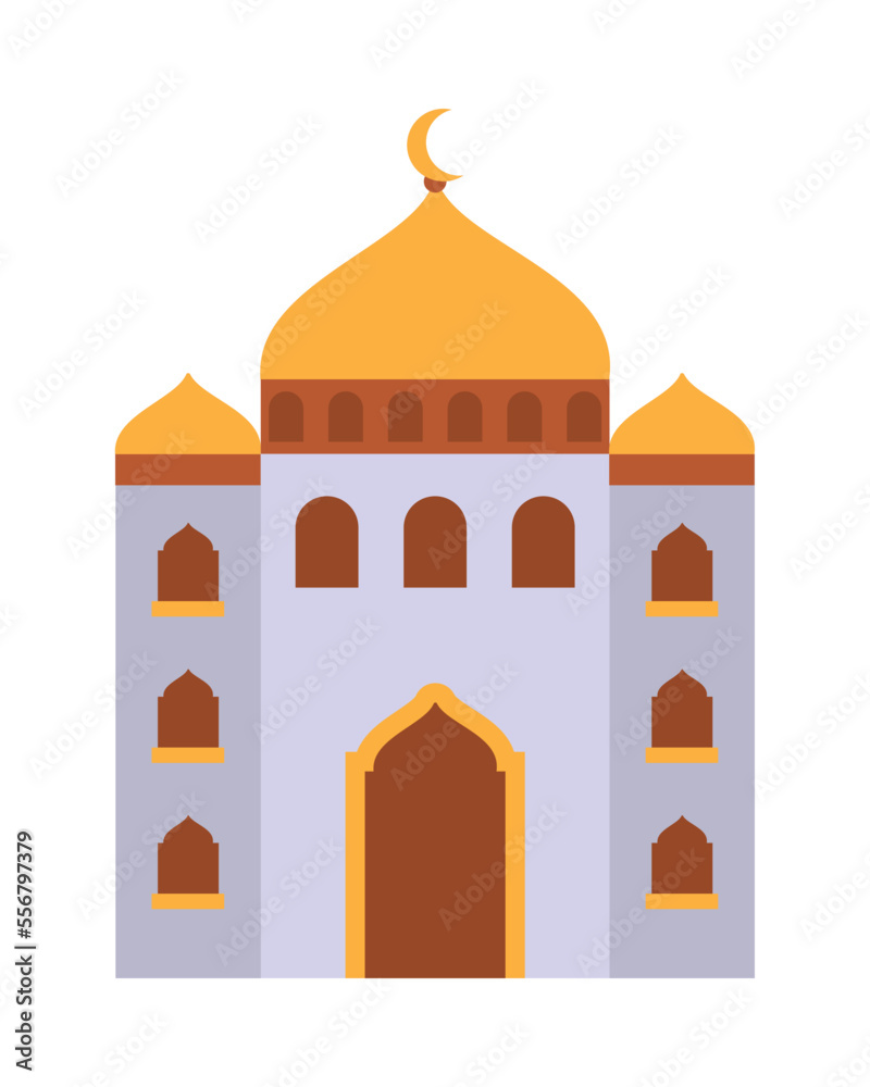 Fototapeta premium islamic mosque icon
