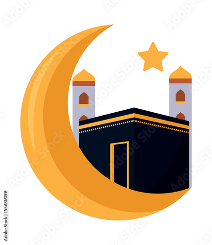 moon and mecca