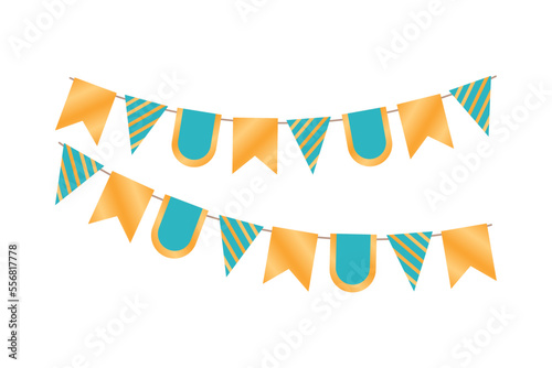 decorative pennants icon