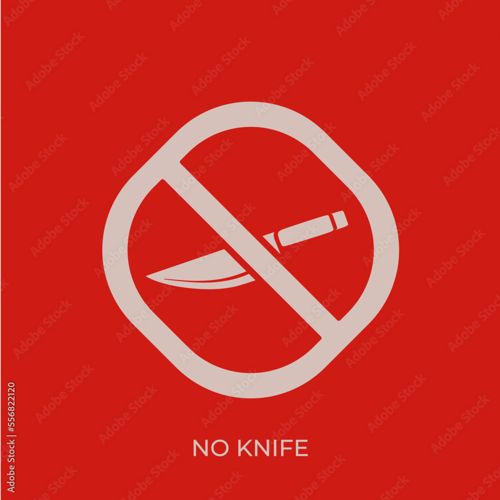 The best No Knife icon vector. Prohibition Symbol illustration in unique style. Suitable for many purpose. The best No Knife icon vector. Prohibition Symbol illustration in unique style. Suitable for many purpose.