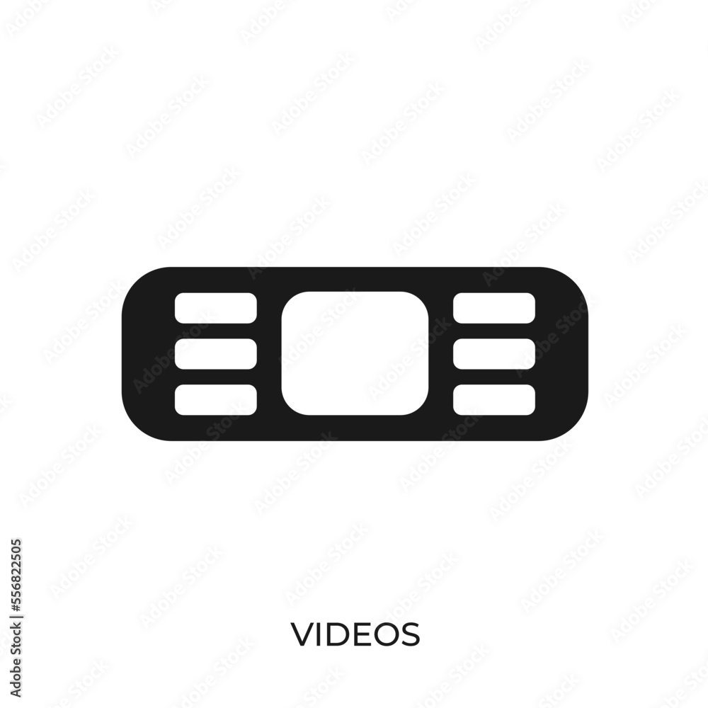 The best Videos icon vector. Symbol illustration in unique trendy style. From Computer Operating System icons theme collections. Suitable for many purpose. The best Videos icon vector. Symbol illustration in unique trendy style. From Computer Operating System icons theme collections. Suitable for many purpose.