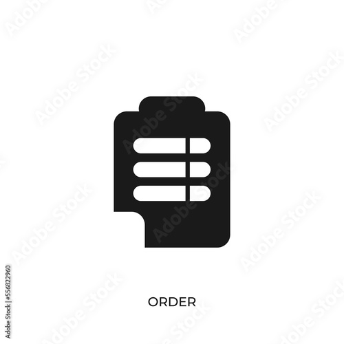 The best Order icon vector. Symbol illustration in unique trendy style. From Online Store icons theme collections. Suitable for many purpose.