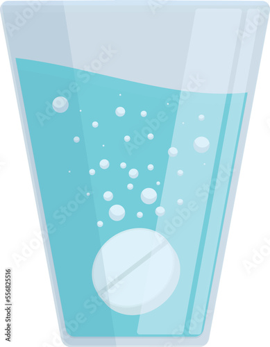 Drug vitamin icon cartoon vector. Medicine tablet. Cup bubble