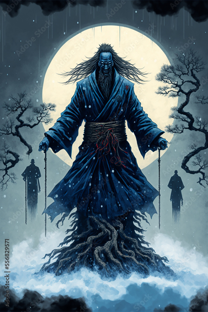 Japan samurai, generative ai Japan samurai, generative ai
