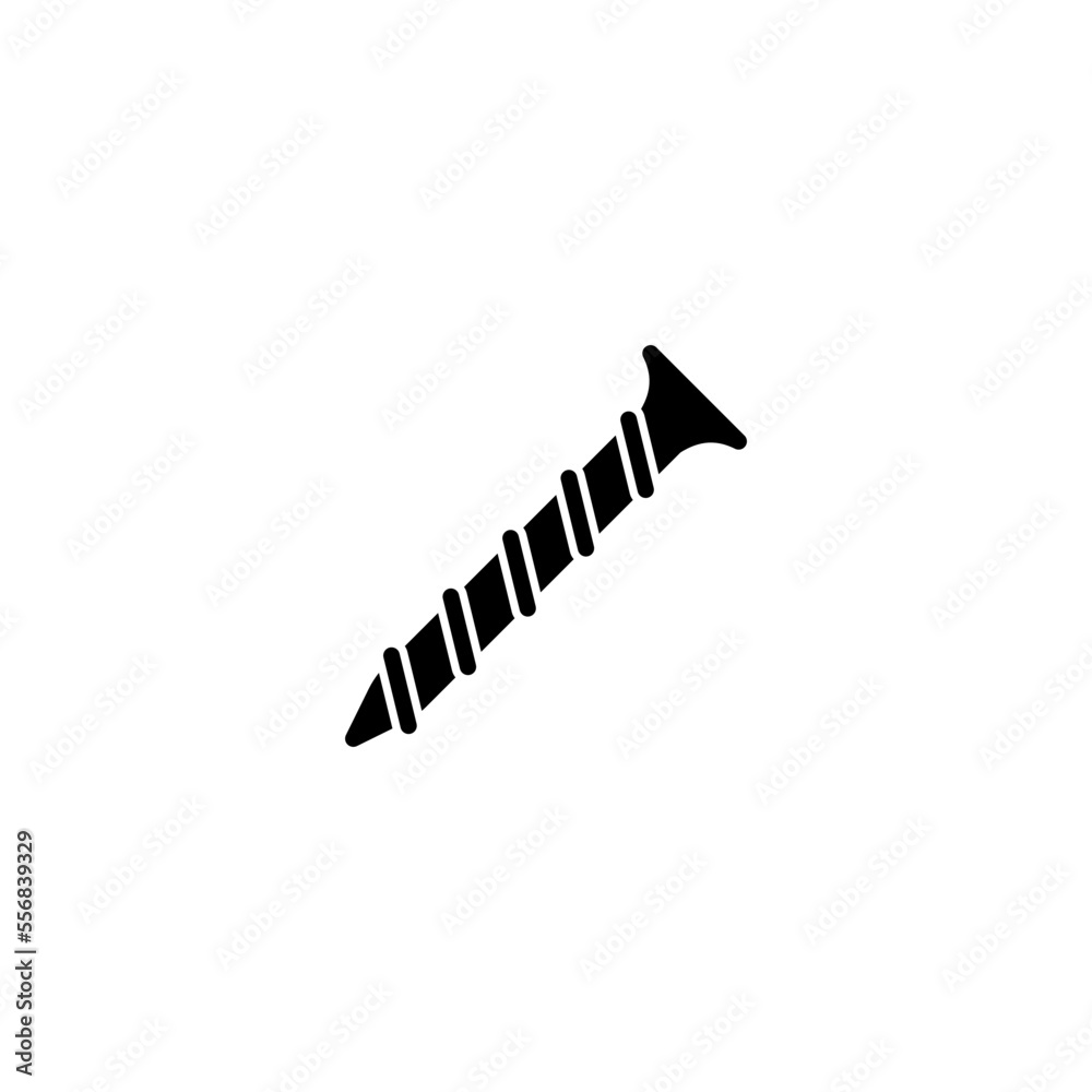 Metal Nail Icon vector design templates Metal Nail Icon vector design templates