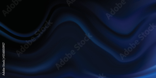 Modern trendy fluid abstract neon wave lines lights on dark black background. Futuristic design wallpaper for banner, poster, cover, flyer, presentation, advertising, landing page