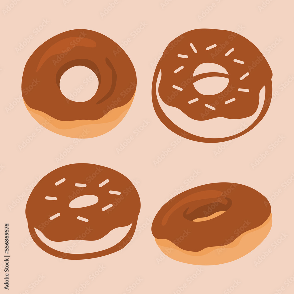 image of a donut snack, graphic element of a donut image of a donut snack, graphic element of a donut