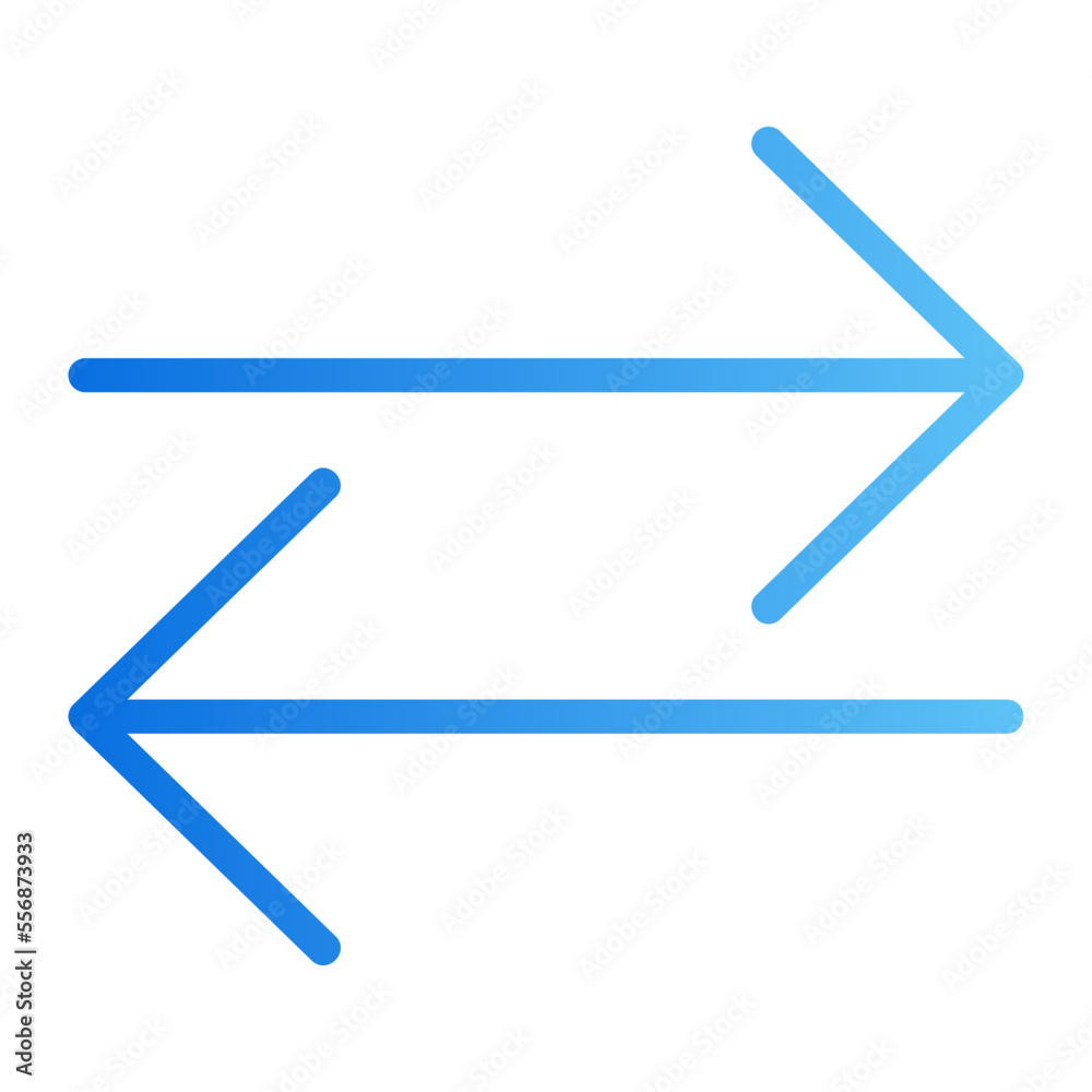 right left gradient icon right left gradient icon