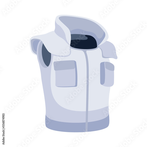 Check out flat icon of armor vest 