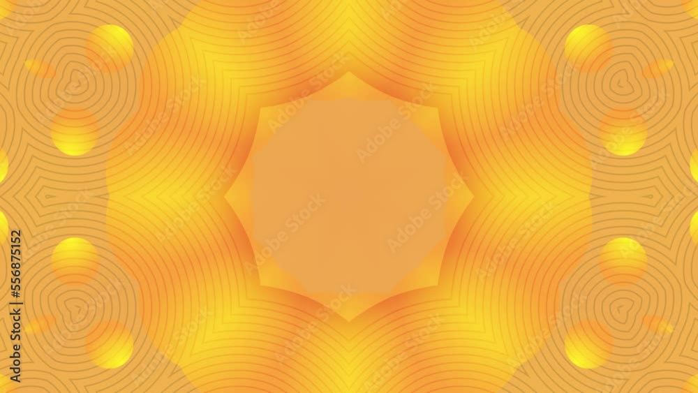 Animated moving wallpapers in the shape of a circle with an abstract