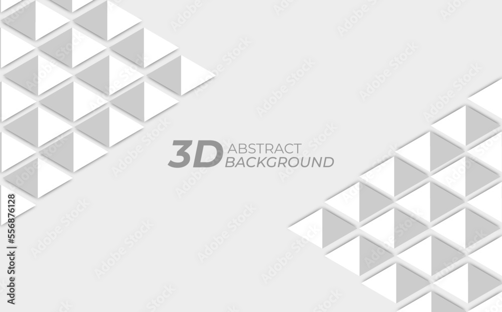Fototapeta premium 3d geometrical background
