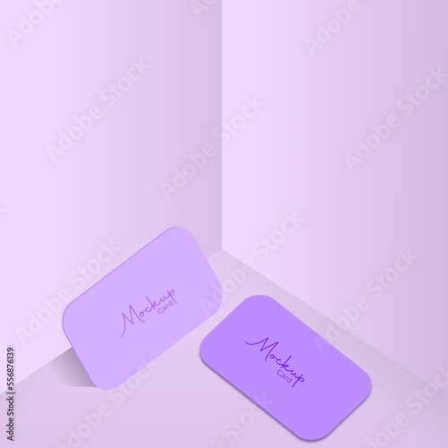 business card design mockup vector
