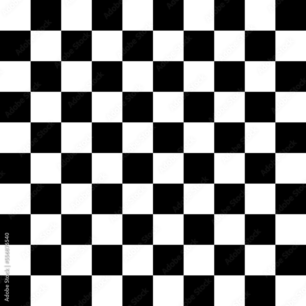 Fototapeta premium white squares on a black background. Seamless abstract background. Vector illustration.